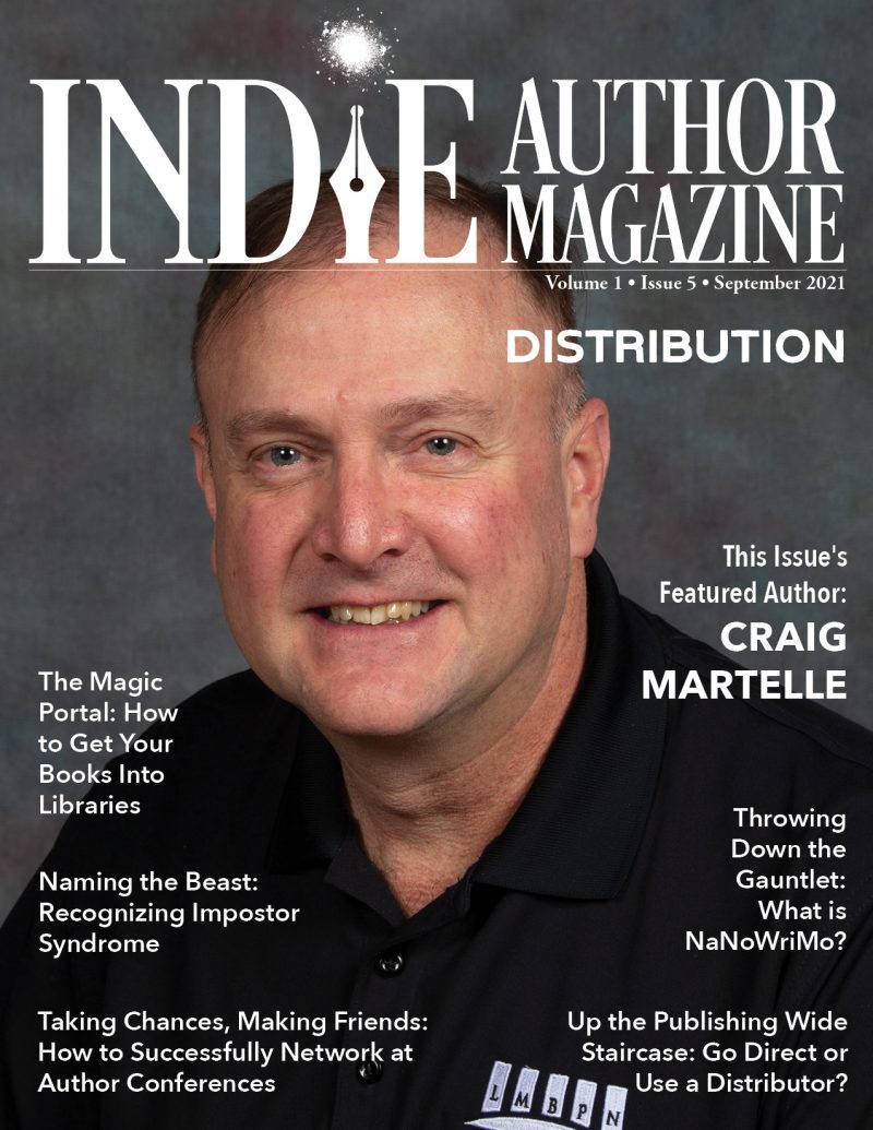 September 2021 Cover of Indie Author Magazine