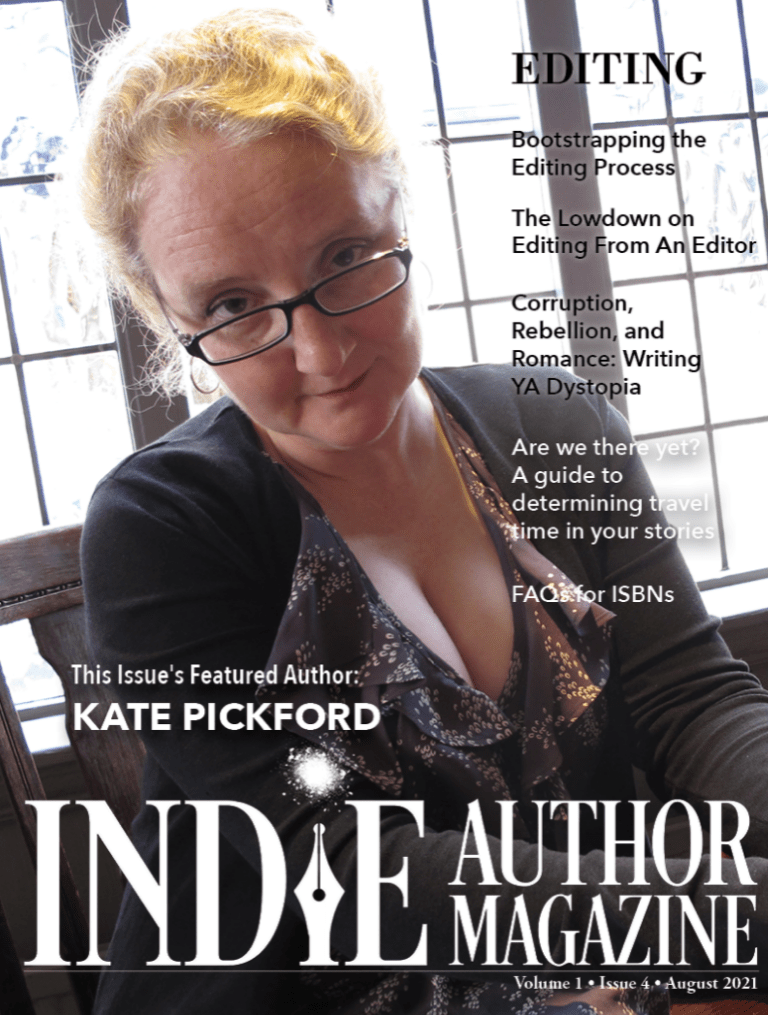 August 2021 Cover of Indie Author Magazine